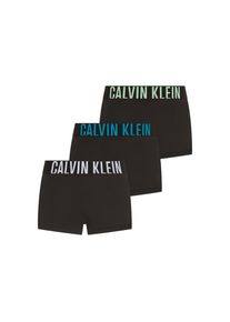 Calvin Klein Underwear, Herren, Trunk &raquo;TRUNK 3PK&laquo; Packung, 3er, 3 Stk. mit Logo-Stretchbund, schwarz, S (48) - 3 Stk., 3er-Pack Trunks von CALVIN 