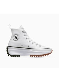 Converse, Herren, Sneaker &raquo;RUN STAR HIKE CANVAS PLATFORM&laquo;, WHITE/BLACK/GUM, 43, Cooler Sneaker von Converse mit Schn&uuml;rung