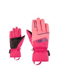 Ziener, Unisex, Skihandschuhe &raquo;LAVIVI-Z AS glove junior&laquo;, pop pink, 7, atmungsaktive, wasser- und winddichte AQUASHIELD Membran