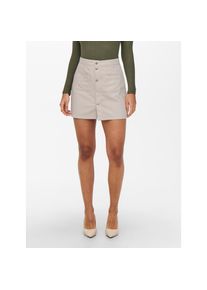 Jacqueline de Yong JDY, Damen, Cordrock &raquo;SHIRAZ CORDUROY SKIRT PNT DIA&laquo;, Moonbeam, XL (42), Minirock von JDY