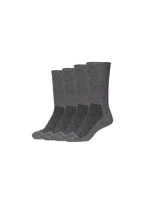 Camano, Damen, Diabetikersocken &raquo;comfort&laquo; 4 Stk. tlg. mit besonders Venen-freundlichem Material, anthrazit, 47-49, anthrazit, CREW SOCKS - mit 