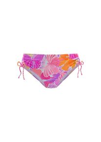 Sunseeker, Damen, Bikini-Hose &raquo;Butterfly&laquo; mit Schmetterling-Design, lila-orange, 34 - N-Gr, Mit Schmetterling-Design - jedes Teil ein Unikat