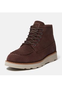 Timberland, Herren, Schn&uuml;rboots &raquo;BRITTON MILLSMID LACE UP CHUKKA BOOT&laquo; Winterstiefel, Schn&uuml;rstiefel, Winterschuhe, DARK BROWN SUEDE, 41, Stylische 