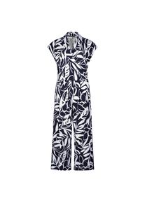 Betty Barclay, Damen, Jumpsuit &raquo;Jumpsuit mit Eingrifftaschen&laquo;, Dunkelblau/Wei&szlig;, EURO, 36 - EURO, Dunkelblau/Wei&szlig;, Passform: Figurumspielend