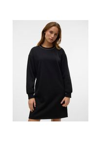 V&eacute;ro Moda Vero Moda, Damen, Sweatkleid &raquo;VMDAISY SHORT SWEAT DRESS JRS BOO GA&laquo;, Black, N-Gr, S - N-Gr, Black, Pflegeleichtes Material: 65% Polyester, 35% 
