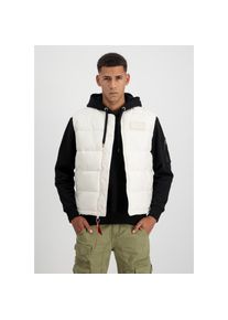 Alpha Industries, Herren, Funktionsweste &raquo;Puffer Vest&laquo;, jet stream white, S, Polyester Tafetta Stoff