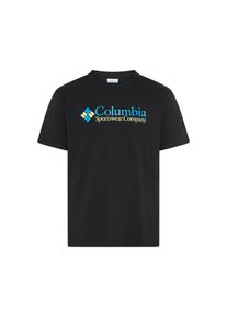 Columbia, Herren, T-Shirt &raquo;CSC BASIC LOGO SHORT SLEEVE&laquo; 1 Stk., Black, CSC Retro Logo, L, Black, CSC Retro Logo, T-Shirt von Columbia