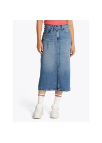 Tommy Jeans, Damen, Jeansrock &raquo;CLAIRE MIDI SKIRT BI8036&laquo; in Midi-L&auml;nge, in blauer Waschung, Denim Light, 25, Denim Light, Jeansrock von Tommy Jeans