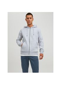 Jack & Jones Jack & Jones, Herren, Kapuzensweatjacke &raquo;JJESTAR Basic Hoodie, Eingrifftaschen und angenehmem Materialmix&laquo; Kapuze, regular fit, Baumwollmischung, 