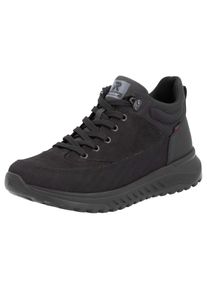 RIEKER Sport, Herren, Sneaker , Freizeitschuh, Outdoorschuh, Schn&uuml;rboots mit TEX-Membran, schwarz, 47, schwarz, High Top Sneaker im Sportslook