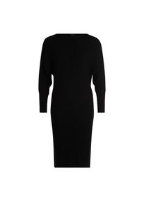 Zero, Damen, Strickkleid &raquo;Strickkleid mit U-Boot Ausschnitt&laquo;, Black Beauty, EURO, 40 -EURO, Black Beauty, Passform: Figurbetont