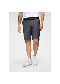 Bruno Banani, Herren, Cargoshorts mit modischer Struktur, schwarz, N-Gr, 40 - N-Gr, schwarz, Mit vielen praktischen Taschen