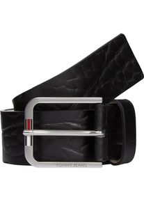 Tommy Jeans, Herren, Lederg&uuml;rtel &raquo;TJM AUSTIN 4.0 cm breit&laquo; Gr&ouml;&szlig;enverstellbar, Black, 11,5, Lederg&uuml;rtel von Tommy Jeans