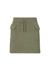 HUGO Blue, Damen, Webrock &raquo;Nolara&laquo; mit tonalen Schriftzug, Open Green 345, S, Open Green 345, Cargorock von HUGO Blue Womenswear