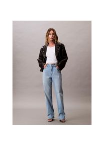 Calvin Klein Jeans, Damen, Skinny-fit-Jeans &raquo;HIGH RISE STRAIGHT LT CAPE&laquo; Mit G&uuml;rtelschlaufen, LIGHT CAPE, L&auml;nge 32, 28 - L&auml;nge 32, LIGHT CAPE, Skinny 