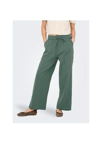Only, Damen, Schlupfhose &raquo;ONLTIZANA COTTON LOOSE PANTS WVN NOOS&laquo;, Balsam Green, XL (42) - N-Gr, Bequeme Hose von Only