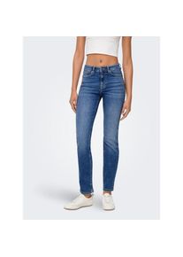 Only, Damen, Slim-fit-Jeans &raquo;ONLSUI MID SLIM RHINESTONE DNM TAI&laquo;, Medium Blue Denim, M (38) - L&auml;nge 30, Jeans von Only