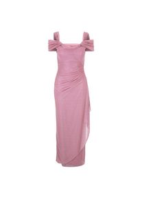 Vera Mont, Damen, Abendkleid &raquo;Abendkleid im Glitzer-Look&laquo;, Ros&eacute;/Silver, 38 - EURO, Passform: Figurumspielend
