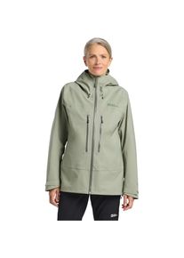 Jack Wolfskin, Damen, Funktionsjacke &raquo;KAMMWEG 3L JKT W&laquo; mit Kapuze, mint-leaf, S (36), Wetterschutzjacke mit Kapuze