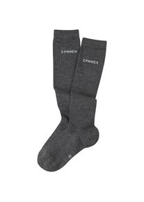 Copenhagen Studios, Damen, Kniestr&uuml;mpfe Packung, 2 Paar tlg. mit weicher w&auml;rmender Wolle, 2x anthrazit, 39-42, 2x anthrazit, Weiche Wollkniest&uuml;mpfe in