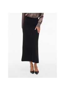 Vila, Damen, Maxirock &raquo;VIRIL ANKLE KNIT SKIRT - NOOS&laquo;, Black, M (38), Black, Maxirock von Vila
