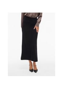 Vila, Damen, Maxirock &raquo;VIRIL ANKLE KNIT SKIRT - NOOS&laquo;, Black, L (40), Maxirock von Vila