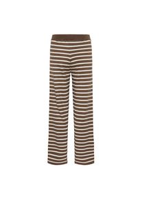 Saint Tropez, Damen, Strickhose &raquo;MilaSZ Striped Pants&laquo;, Fondue Fudge Rice Stripe, XXL (44) - N-Gr, Hose von Saint Tropez