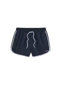 Chiemsee, Herren, Badeshorts mit Kontrastpiping, navy, S (46/48) - N-Gr, In moderner Optik