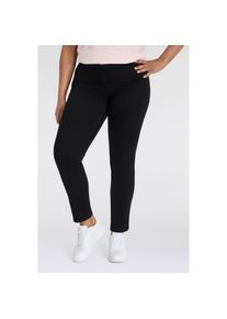 KjBRAND, Damen, 5-Pocket-Jeans &raquo;Hose Fanni Skinny&laquo;, ideal f&uuml;r schlanke Beine, schwarz, 44 - N-Gr, Sehr elastische, klassische 5-Pocket R&ouml;hre