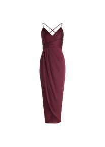 Vera Mont, Damen, Abendkleid &raquo;Abendkleid mit Raffung&laquo;, Deep Dahlia, EURO, 40 - EURO, Deep Dahlia, Passform: Figurbetont