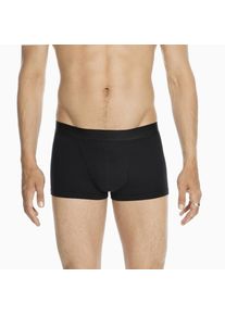 HOM, Herren, Boxershorts &raquo;HO1&laquo; bequem, weich, eng, elastisch, basic, breiter Bund, Baumwollmix, black, M, black, Boxershorts von HOM
