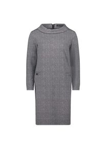 Betty Barclay, Damen, Sweatkleid &raquo;Sweatkleid mit Kragen&laquo;, Grau/Beige, 42 - EURO, Passform: Gerade