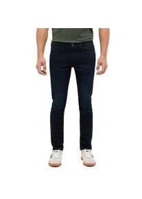 Mustang, Herren, Slim-fit-Jeans &raquo;Herren Style Oregon Slim&laquo;, 802 dunkelblau, 32 - L&auml;nge 30, Schmal geschnittene Jeans mit niedrigem Bund