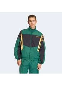 adidas originals, Herren, Outdoorjacke &raquo;SANTIAGO TT&laquo;, Collegiate Green, M, Collegiate Green, Regul&auml;r geschnittene Trainingsjacke mit Rei&szlig;verschluss 