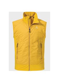 Sch&ouml;ffel Sch&ouml;ffel, Herren, Funktionsweste &raquo;Hybrid Vt Style Blaueis MNS&laquo;, 5205 - gelb, 54, Hybridkonstruktion mit wasser- und windabweisenden, wattierten Zonen