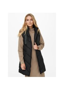 Jacqueline de Yong JDY, Damen, Steppweste &raquo;SKYLAR LIFE HOOD WAISTCOAT OTW NOOS&laquo;, Black Detail:BLACK, XS, Black Detail:BLACK, Steppweste von JDY