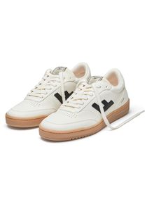 Flamingos Life, Damen, Sneaker &raquo;STADION&laquo; vegane Sneaker, Obermaterial aus 68% Maisresten, PEARL BLACK NATURALE, 38, Pflegeleichter Sneaker von 