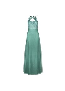 Vera Mont, Damen, Abendkleid &raquo;Abiballkleid mit Spitze&laquo;, Bright Eucalyptus, EURO, 42 - EURO, Bright Eucalyptus, Passform: Ausgestellt