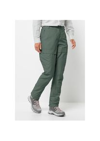 Jack Wolfskin, Damen, Trekkinghose &raquo;BARRIER PANT W&laquo;, hedge-green, 36 - Normalgr&ouml;&szlig;en, 2 H&uuml;fttaschen, 2 Beintaschen
