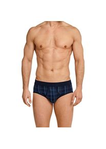 Schiesser, Damen, Slip &raquo;Original Classics&laquo; 2er-Pack, mit kontrastfarbenem Karomuster, 803-dunkelblau, 5, 803-dunkelblau, Herren-Sportslips von 