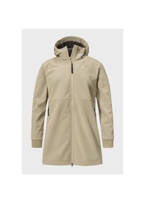 Sch&ouml;ffel Sch&ouml;ffel, Damen, Outdoorjacke &raquo;Urban Softshell Jk Style Suavio WMS&laquo; mit Kapuze, 4725 - braun, 42, Wasser- & windabweisende Venturi Softshell 