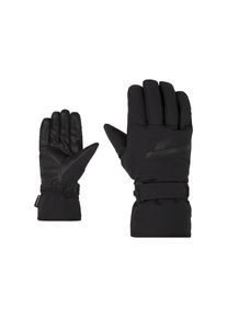 Ziener, Herren, Skihandschuhe &raquo;GORDANUS-Z AS glove man&laquo;, black.graphite, 7.5, black.graphite, wasserdicht und atmungsaktiv ganz ohne PFAS