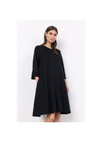 soyaconcept, Damen, Shirtkleid &raquo;SC-BANU 155&laquo; Sommerkleid, BLACK, N-Gr, S - N-Gr, BLACK, SC-Banu 155 ist ein legeres Kleid aus einer sch&ouml;nen Mischung 
