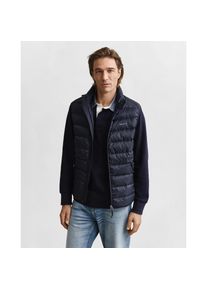 Gant, Herren, Steppweste &raquo;LIGHT DOWN VEST&laquo; Stehkragen, leicht, 2-Wege Rei&szlig;verschluss, EVENING BLUE, 4XL, Weste von Gant