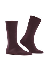 Falke, Damen, Socken &raquo;ClimaWool&laquo; aus klimaregulierender Wolle-Lyocell Mischung atmungsaktiv, barolo, 45-46, barolo, Herrensocken von Falke