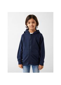 name it, Herren, Kapuzensweatjacke &raquo;NKMNESWEAT CARD W HOOD UNB NOOS&laquo; in klassischer Form, Dark Sapphire, 104, Dark Sapphire, Sweatjacke von name it 