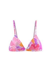 Sunseeker, Damen, Triangel-Bikini-Top &raquo;Butterfly&laquo; mit Schmetterling-Design, lila-orange, Cup C/D, 42 - Cup C/D, lila-orange, Mit Schmetterling-Design 