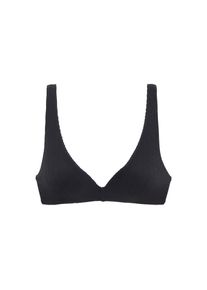 Sunseeker, Damen, Triangel-Bikini-Top &raquo;Fancy&laquo; mit Push-up-Effekt, schwarz, 42 - Cup B, In trendiger Strukturware