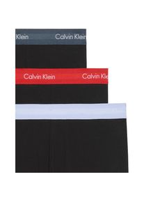 Calvin Klein Underwear, Herren, Boxer &raquo;CK lg Boxer&laquo; 3 Stk. mit l&auml;ngerem Bein, BLACK W/ INK/ADRENALINE RUSH, 3 Stk., S (48) - 3 Stk., BLACK W/ INK/