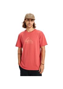 Quiksilver, Herren, T-Shirt &raquo;Ev Comp Logo&laquo;, Mineral Red, M, Mineral Red, Material: Jersey aus Walkfrottier